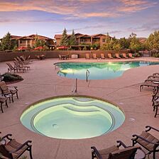 Club Wyndham Sedona — Hot tub