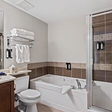 bathroom with heated floor