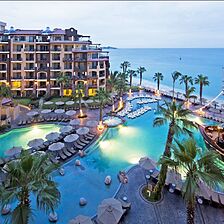 Family-friendly beachfront resort in Cabo San Lucas, with spacious suites, a big spa, and pools (including a pirate-ship feature) facing Land’s End/El Arco.