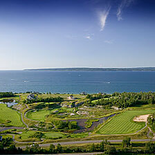 The Inn at Bay Harbor — - Holes 3 and 5 of the Quarry at the Bay Harbor Golf Club.