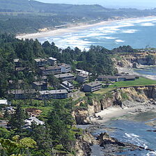 The Inn at Otter Crest — View of the resort