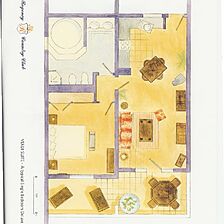 The Regency Country Club — Floor Plans Verdi Suite Deluxe Apartment
