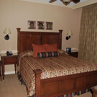 Hyatt Wild Oak Ranch — Sample unit master bedroom