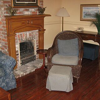 The Courtyards &mdash; Living area with sofa bed