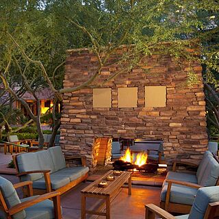 The Westin Kierland Villas &mdash; Firepit Area with Hammocks