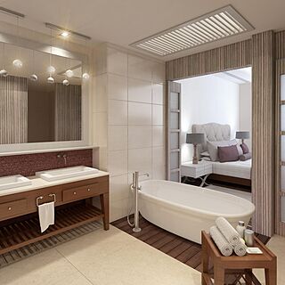 Grand Luxxe Spa Suites at Vidanta Nuevo Vallarta — Sample Bathroom