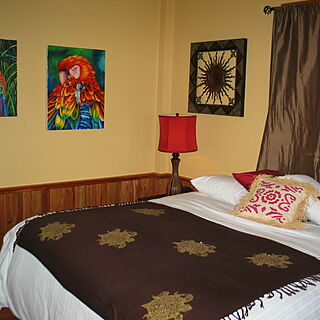 Captain Morgan's Vacation Beach Club — Sample unit bedroom