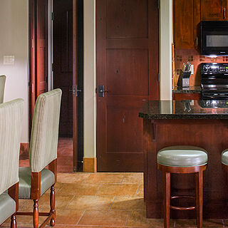 Hyatt Pinon Pointe — Sample kitchen in one- and two-bedroom units