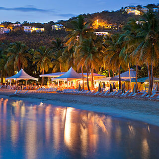 The Westin St. John - Coral Vista Villas — Beach Area at Sunset