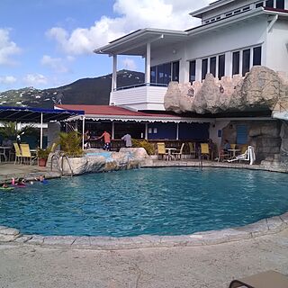 Bluebeard's Castle — Pool area
