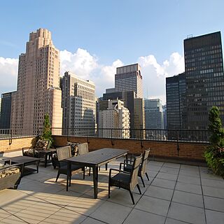 The Manhattan Club — Sample Rooftop Patio