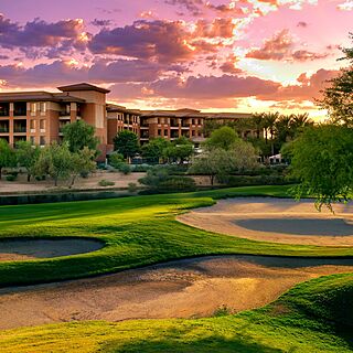 The Westin Kierland Villas &mdash; Resort Grounds With Sunset Golf Course View