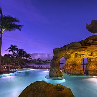 Aulani, a Disney Resort & Spa — Pool Area With Ocean View