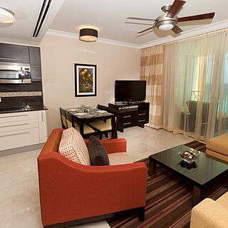 Ocean Two Resort & Residences &mdash; Living Area