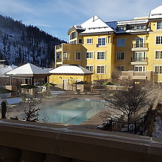 The Ritz-Carlton Club, Vail — Heated Pool in Winter