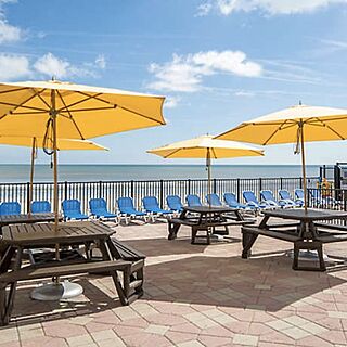 Outrigger Beach Club &mdash; Deck Area