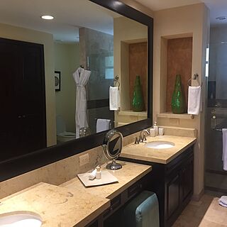 Garza Blanca Preserve Resort & Spa — Sample unit bathroom