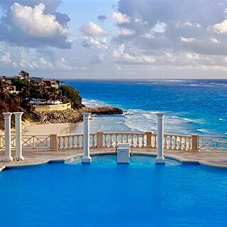 Crane Beach Resort — Adult historic pool, overlooking Crane Beach