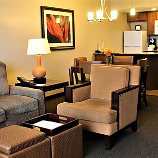 Hilton Vacation Club Kaanapali Beach — Sample Living Area