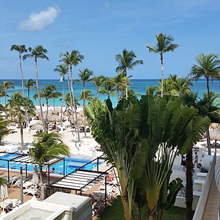 Royal Palm Club at the RIU Palace Aruba — Sample balcony view