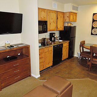 Villas de Santa Fe — Sample unit living area