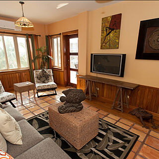 Captain Morgan's Vacation Beach Club — Sample unit living area