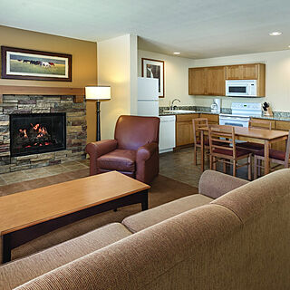 WorldMark Bend - Seventh Mountain Resort — Living Area