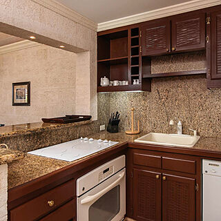 The Residences at the Crane Beach Resort — Sample unit kitchen