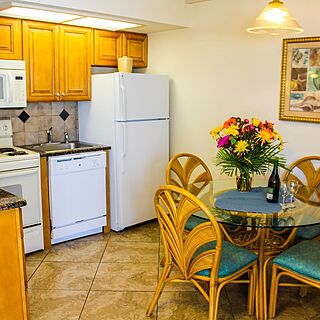 Coral Reef Beach Resort — Sample Kitchen