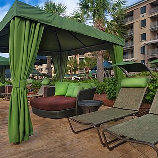 Marriott's Barony Beach Club — Cabanas