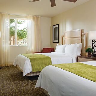 Marriott's Shadow Ridge II - The Enclaves — Sample Doubles Bedroom