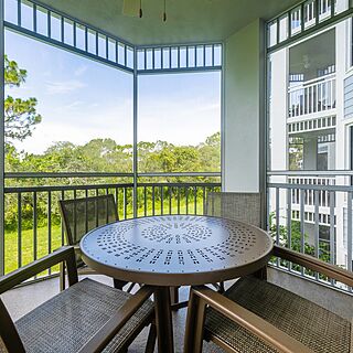 Marriott's Cypress Harbour Villas — Sample Balcony