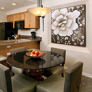 Sheraton Desert Oasis — Sample Dining Area and Kitchen