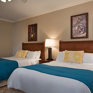 Marriott's St. Kitts Beach Club — Sample unit bedroom