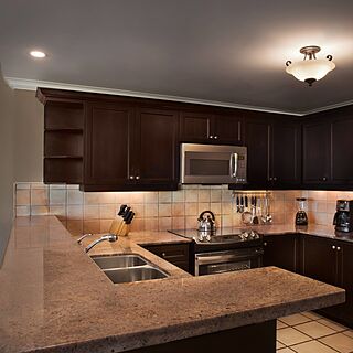Marriott's St. Kitts Beach Club — Sample unit kitchen