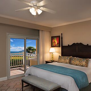 Marriott's St. Kitts Beach Club — Sample unit bedroom