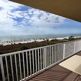 The Charter Club of Marco Beach — Sample Balcony