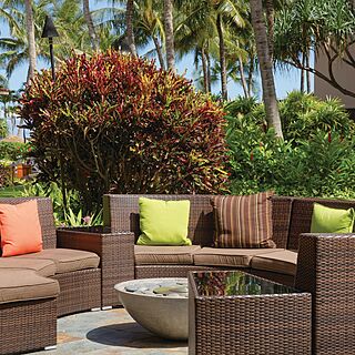 Marriott's Waiohai Beach Club — Patio/Firepit