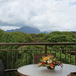 Marriott's Waiohai Beach Club — Sample Balcony