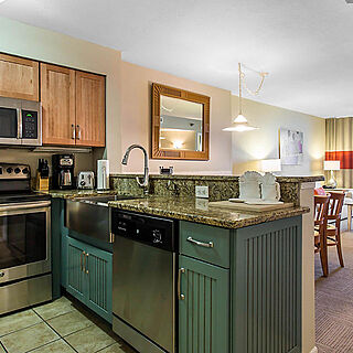 Shore Crest Vacation Villas I &mdash; Sample Kitchen