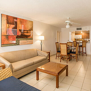 Caribbean Palm Village &mdash; Sample unit living area