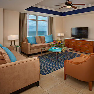 Divi Aruba Phoenix Beach Resort — Sample Living Area