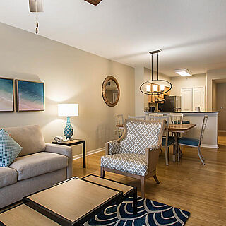 The Fountains — Sample Living Area