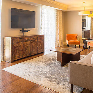 The Fountains — Sample Living Area