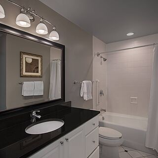 Marriott's Fairway Villas at Seaview — Sample Bathroom