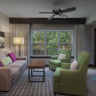 Marriott's Fairway Villas at Seaview — Sample Living Area
