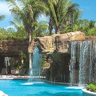 Hyatt Vacation Club At Coconut Cove — Pool Waterfall