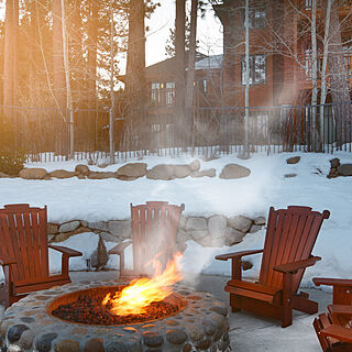 Hyatt High Sierra Lodge — Firepit