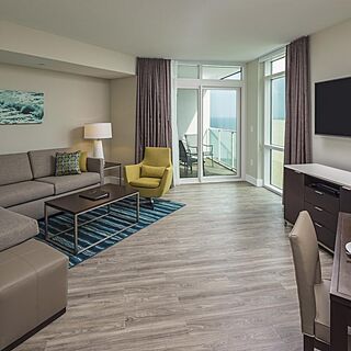 Ocean 22 by Hilton Grand Vacations — Sample Living Area
