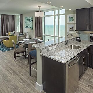 Ocean 22 by Hilton Grand Vacations &mdash; Sample Kitchen